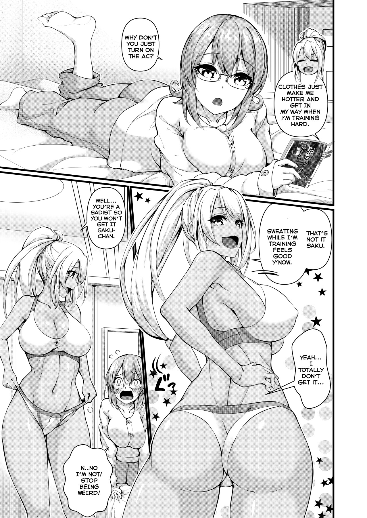 Hentai Manga Comic-Futanari Gym Employee Serious Highschool Teacher 2-Read-4